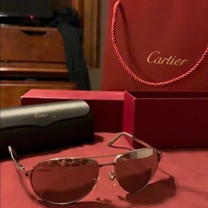 Men’s Cartier sunglasses(paper/receipt/packaging)